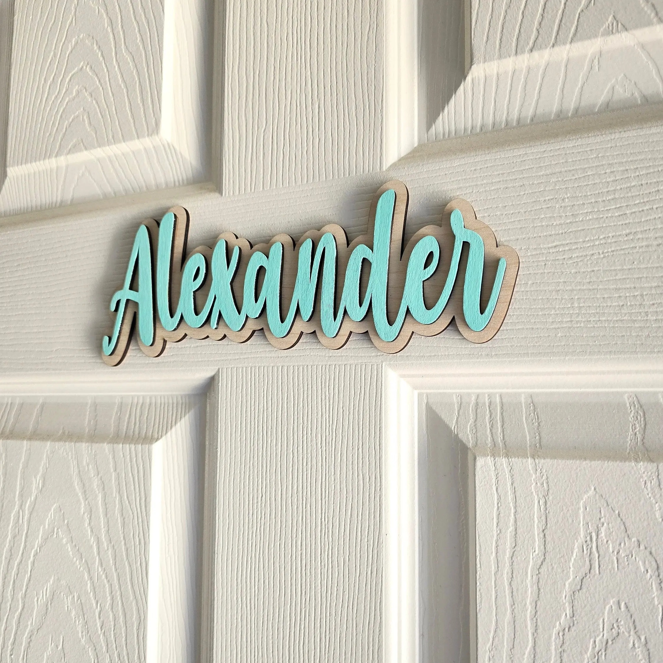 Personalized Wooden Name Sign  - Baby Nursery Sign recensione e prezzo