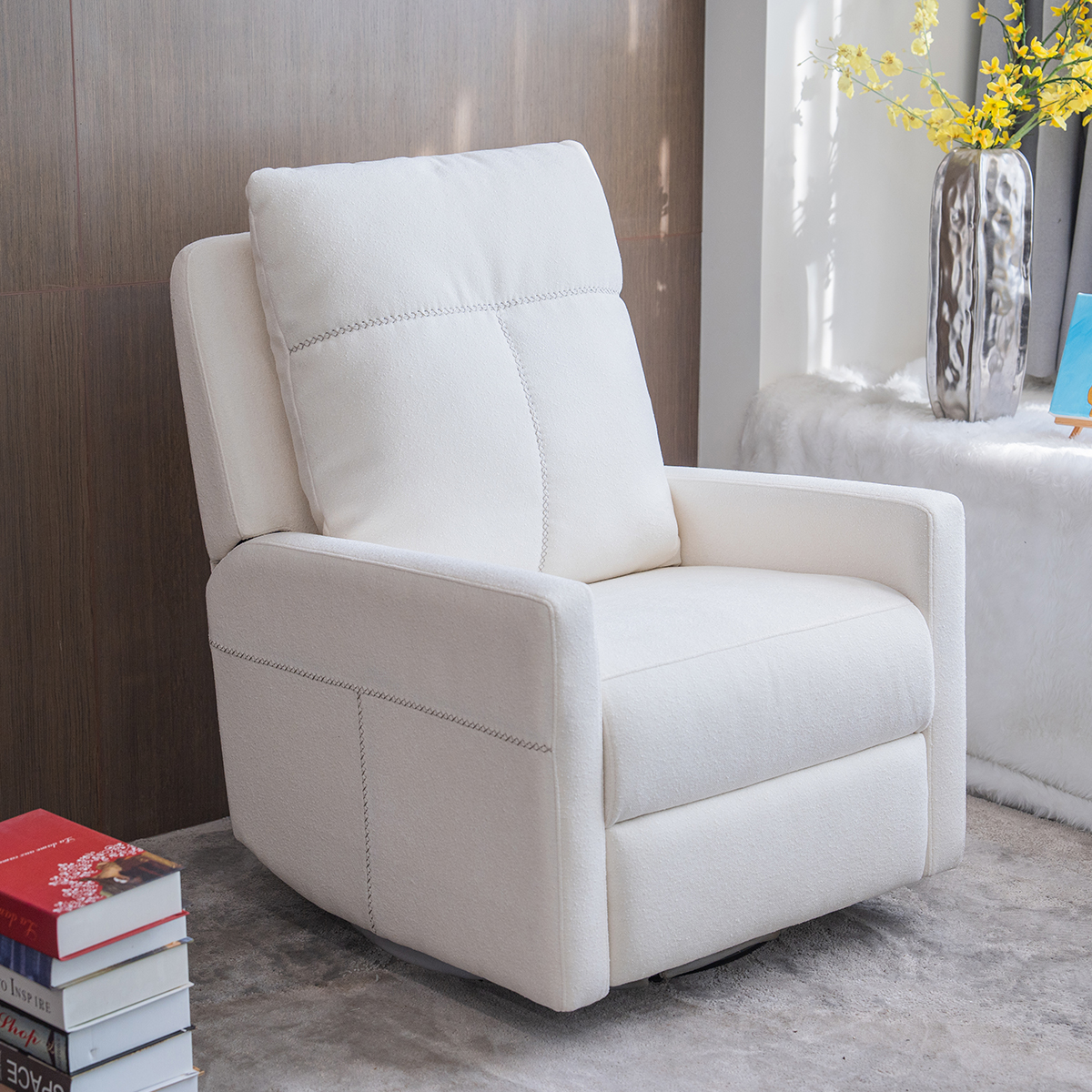 Swivel Glider Recliner Chair M - Baby Nursery Glider Chair recensione e prezzo