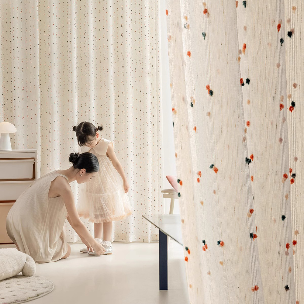 Rainbow Candy Dopa Style Linen - Baby Nursery Curtains recensione e prezzo