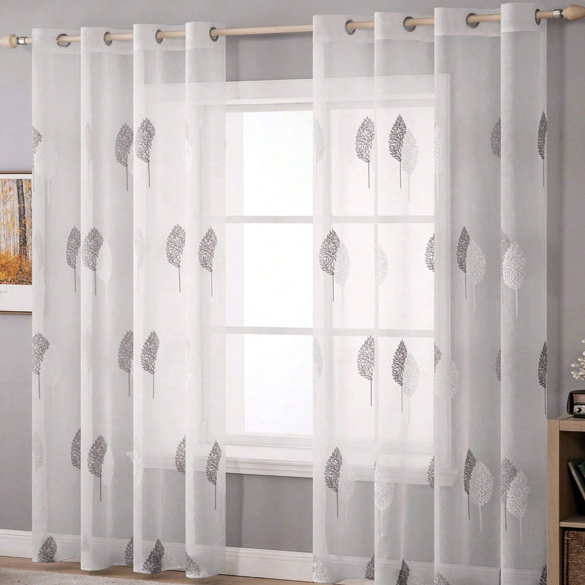 1pc Minimalist Leaf Patterned  - Baby Nursery Curtains recensione e prezzo
