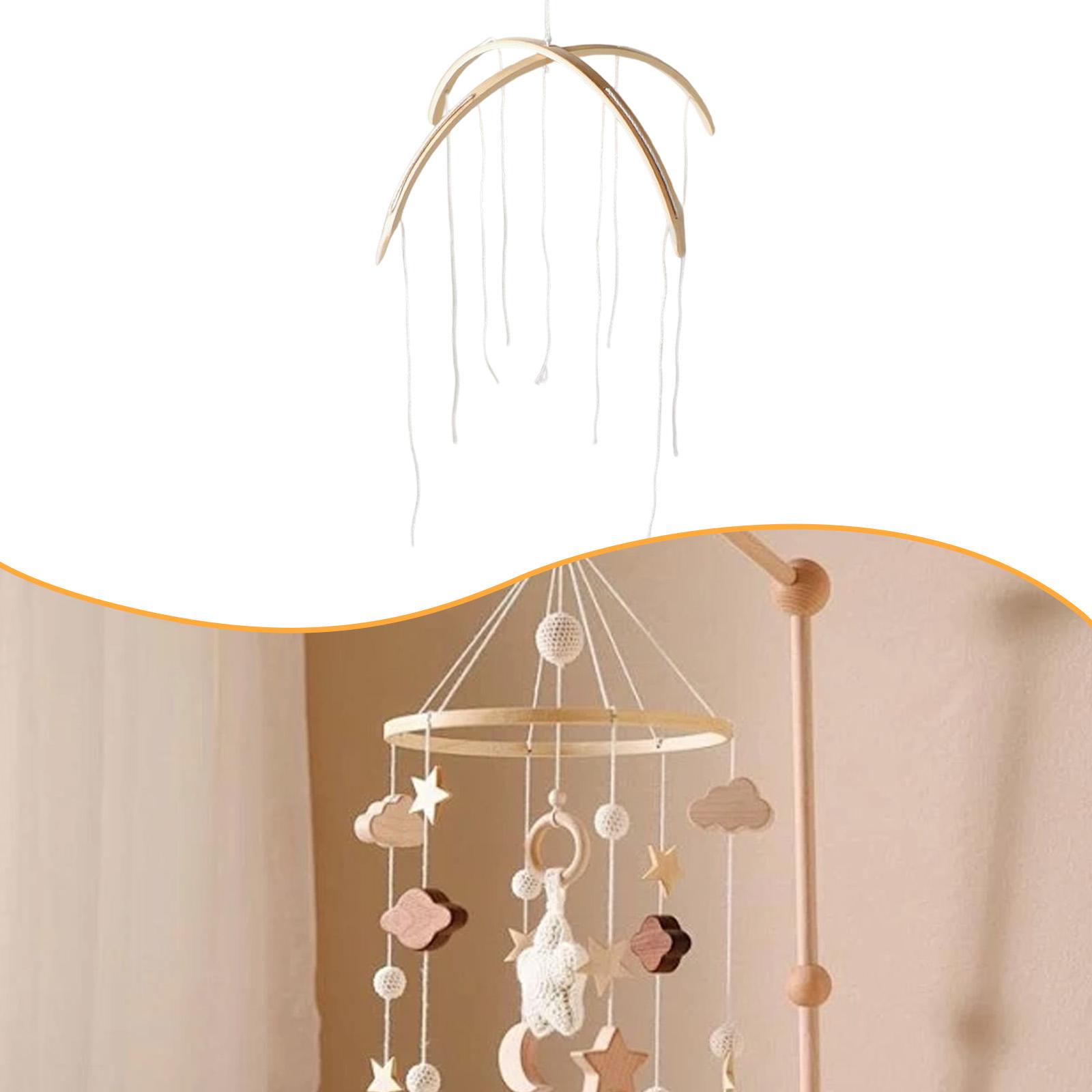 Baby Mobile Wood Frame for Bed - Baby Nursery Nurse recensione e prezzo