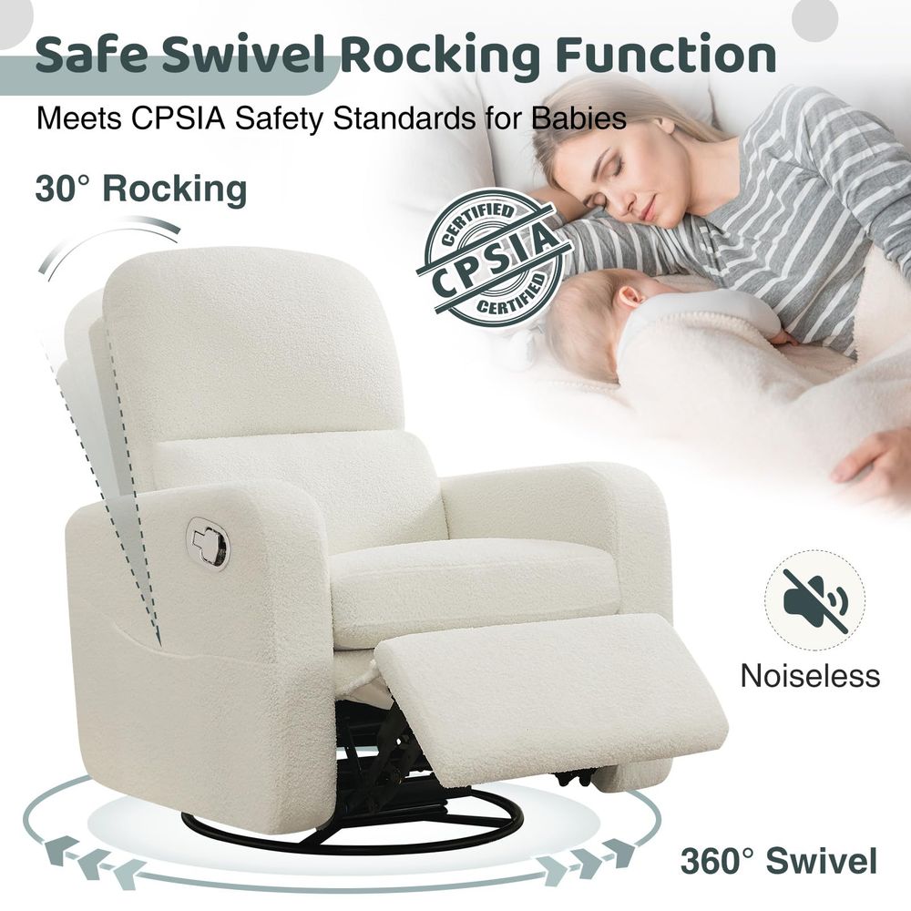 Rocker Recliner, Oversized Bou - Rocking Chair Nursery recensione e prezzo
