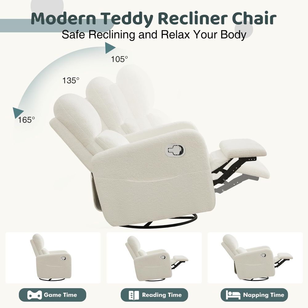 Rocker Recliner, Oversized Bou - Rocking Chair Nursery recensione e prezzo