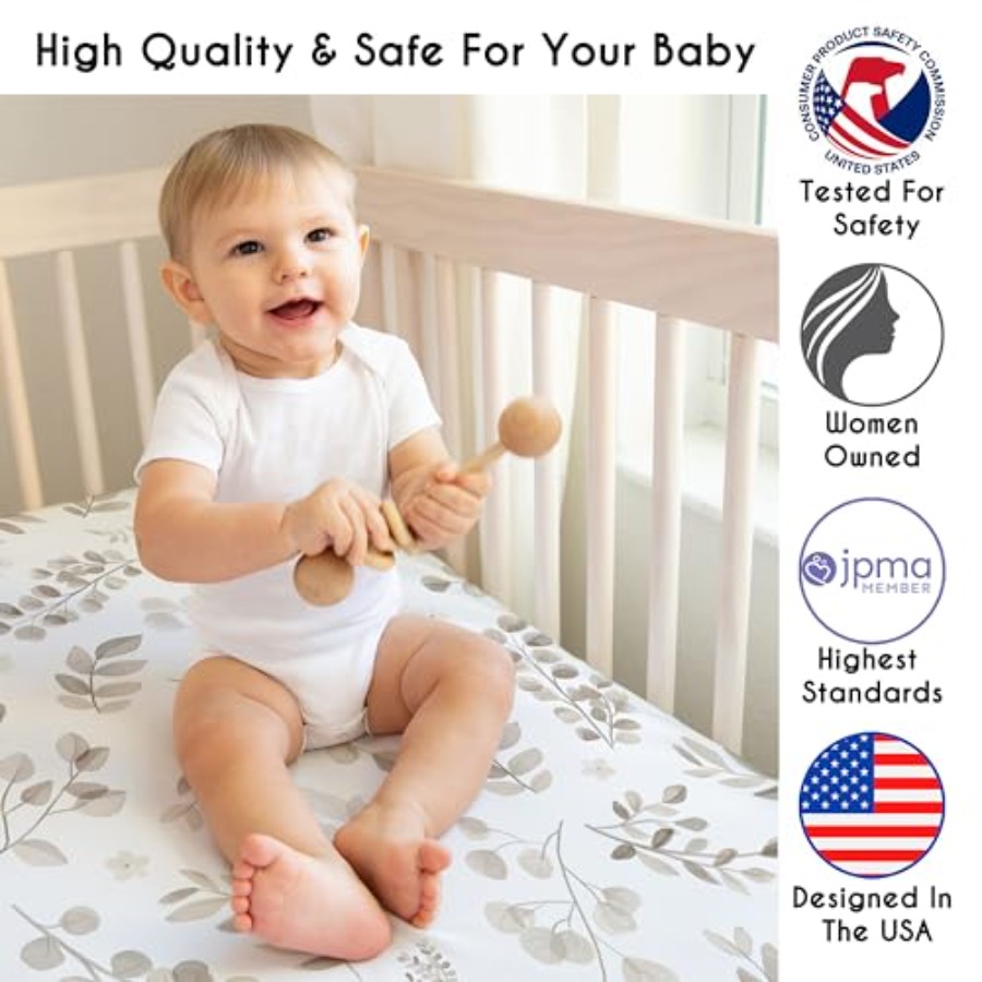 4-Piece Baby Crib Bedding Set  - Baby Nursery Bedding recensione e prezzo