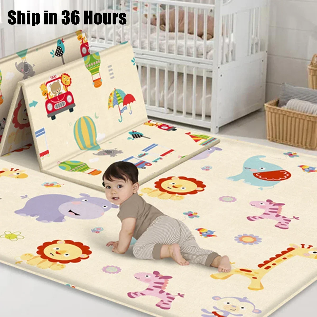 Baby Play Mats Foldable Xpe Pu - Baby Nursery Music recensione e prezzo