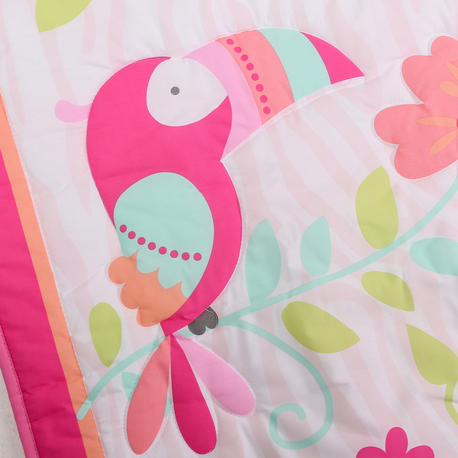Pink Elephant Cot Baby Bedding - Baby Nursery Bedding recensione e prezzo