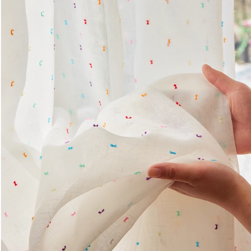 Modern Simple colorful tulle c - Baby Nursery Curtains recensione e prezzo