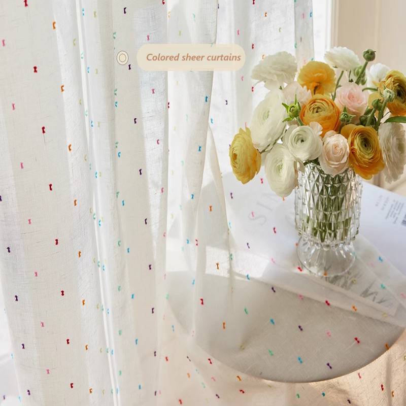 Modern Simple colorful tulle c - Baby Nursery Curtains recensione e prezzo