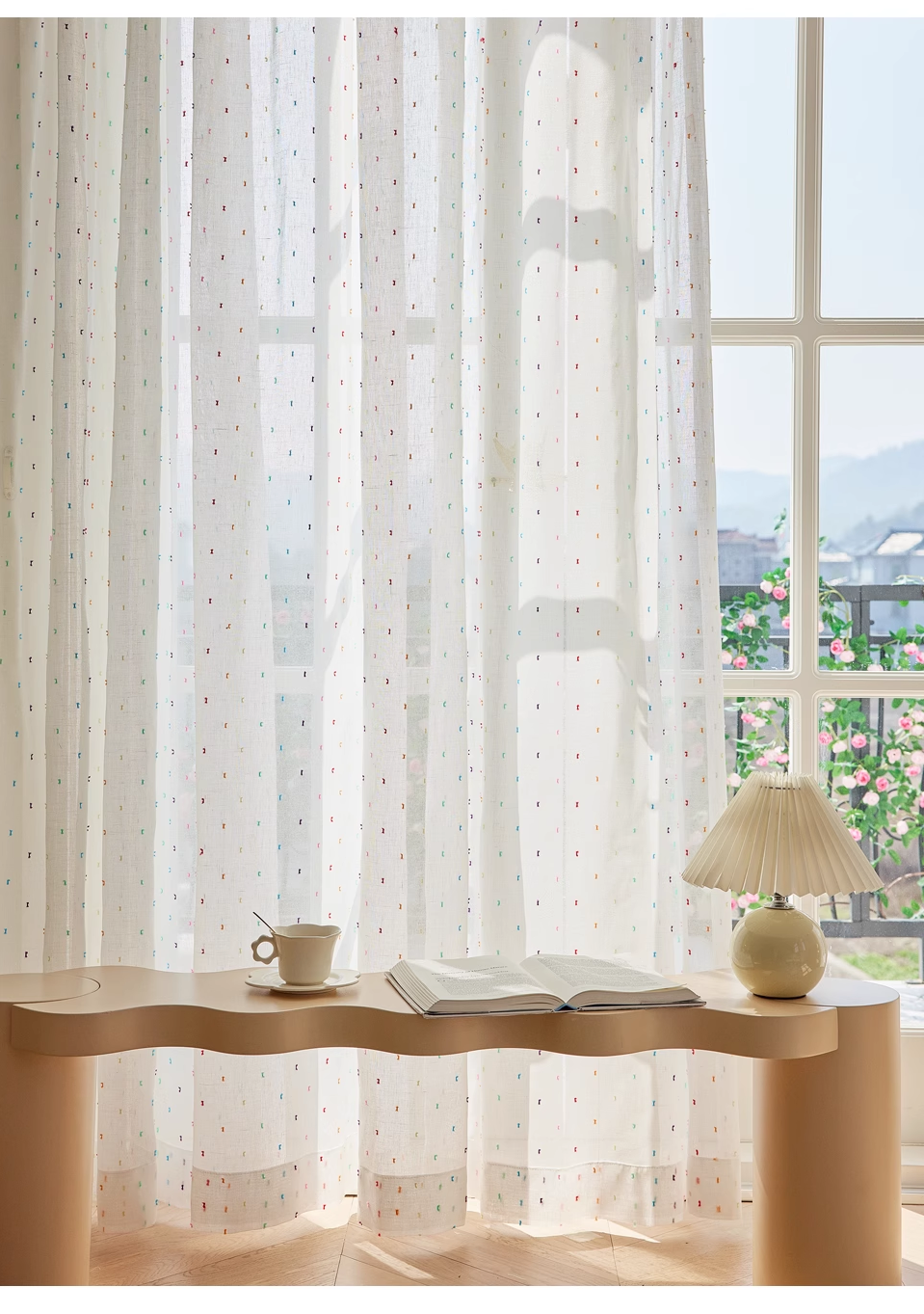 Modern Simple colorful tulle c - Baby Nursery Curtains recensione e prezzo