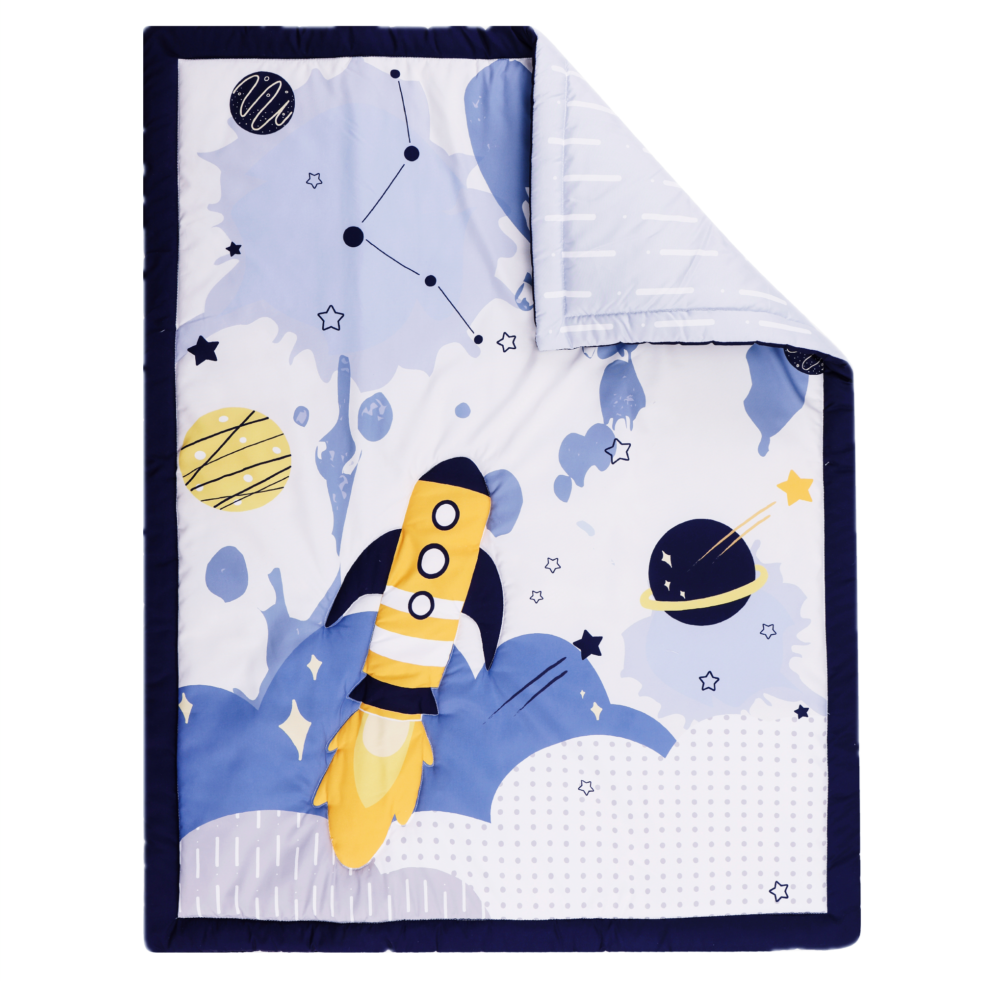 4Pcs Aviation Nursery Crib Bed - Baby Nursery Bedding recensione e prezzo