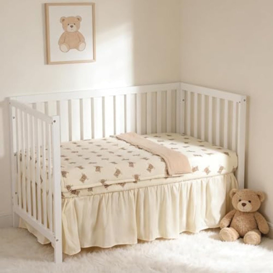 Organic Cotton Muslin Baby Cri - Baby Nursery Bedding recensione e prezzo