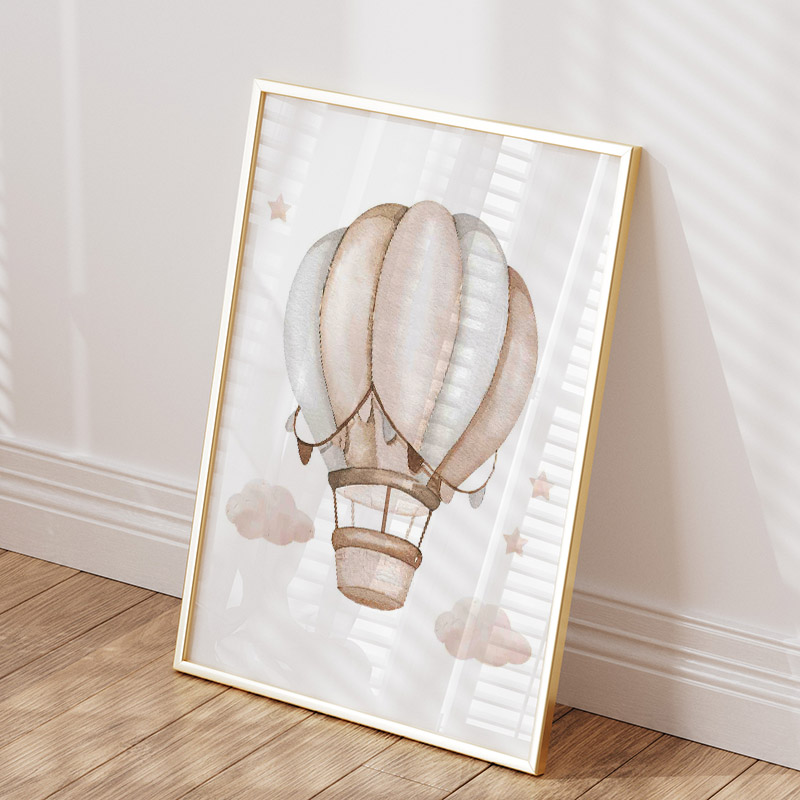 Cute Elephant Hot Balloon Moon - Baby Nursery Pictures recensione e prezzo