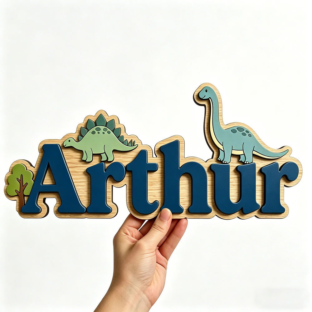Whimsical Stegosaurus & Brachi - Baby Nursery Green recensione e prezzo