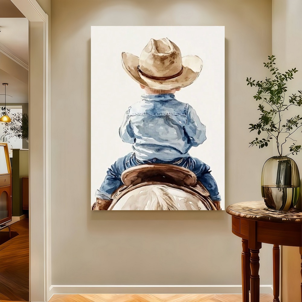 Framed 1 Vibrant Wooden Frame  - Baby Nursery Nurse recensione e prezzo