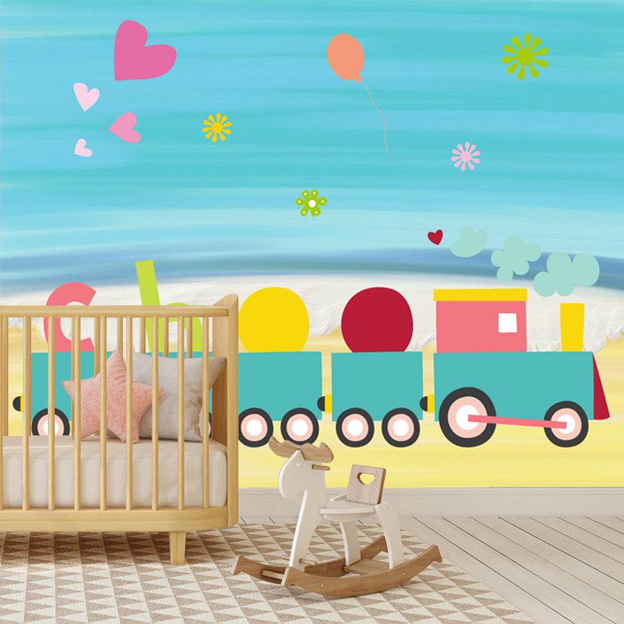 Custom Easy to Apply Peel and  - Baby Nursery Peel And Stick Wallpaper recensione e prezzo