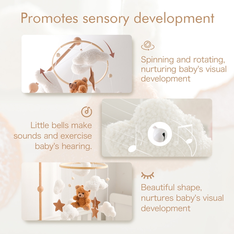 Baby Crib Mobile Bed Bell Toys - Crib Mobile Musical recensione e prezzo