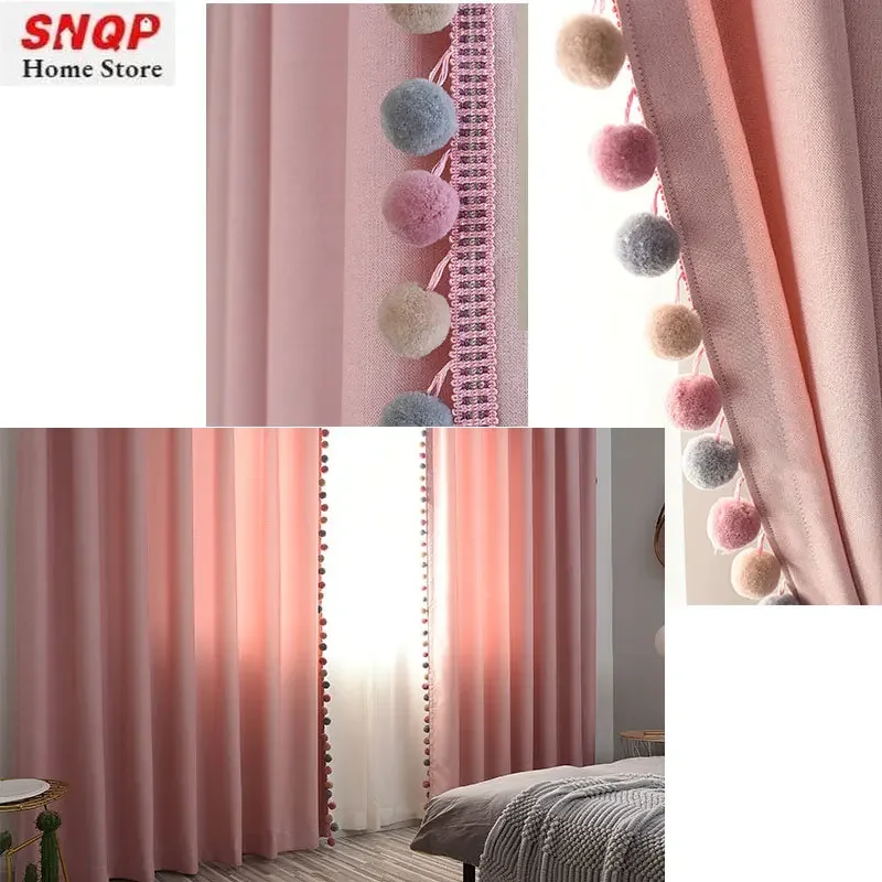 Pink Blackout Curtains for Liv - Baby Nursery Curtains recensione e prezzo