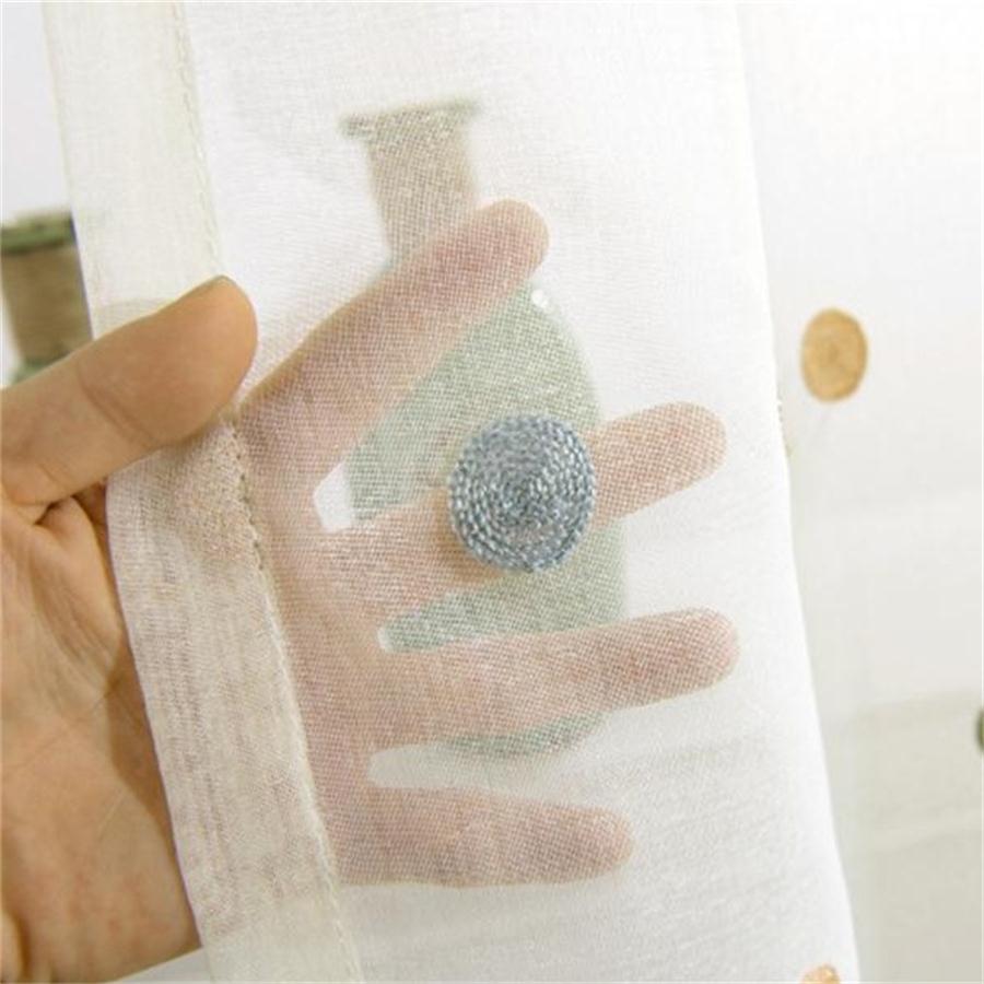Colorful Circle Embroidery She - Baby Nursery Curtains recensione e prezzo
