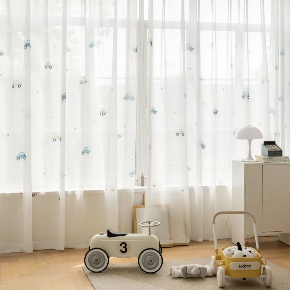 Modern Children's Room Cartoon - Baby Nursery Curtains recensione e prezzo