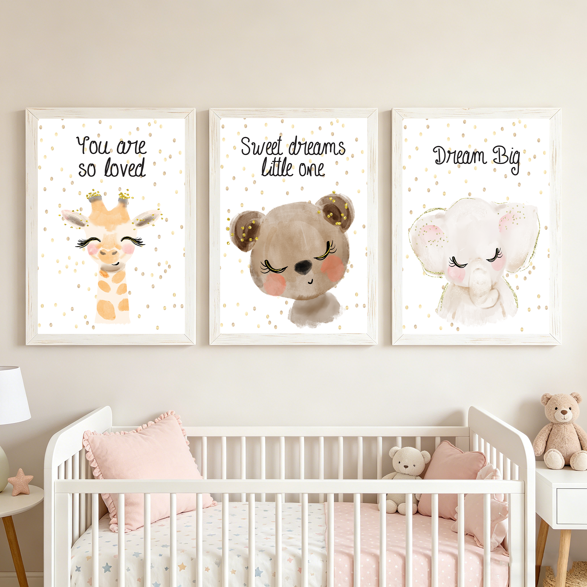 2026 Nursery Quotes Wall Art,  - Baby Girl Nursery Quotes recensione e prezzo