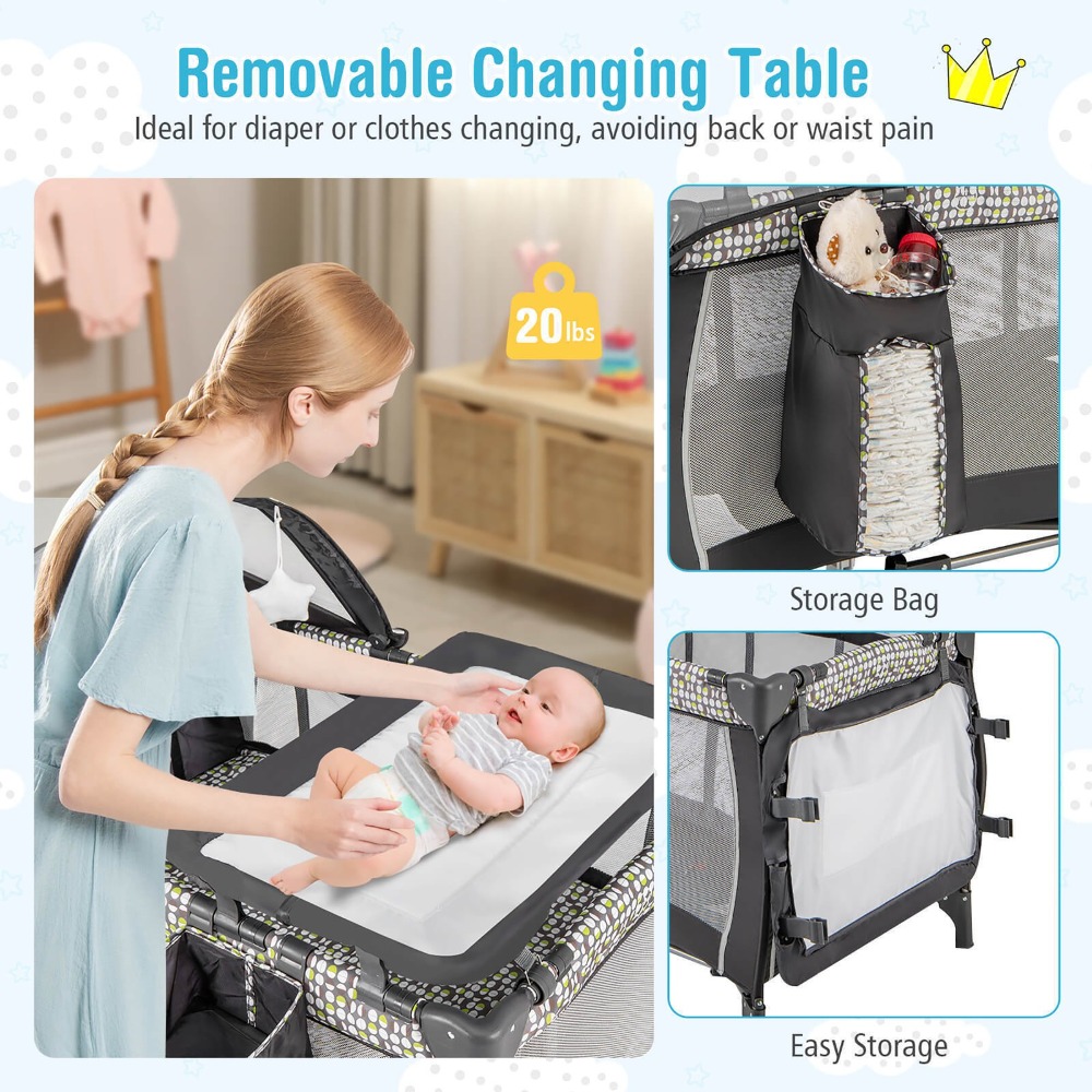 4-in-1 Portable Baby Playard N - Baby Nursery Music recensione e prezzo
