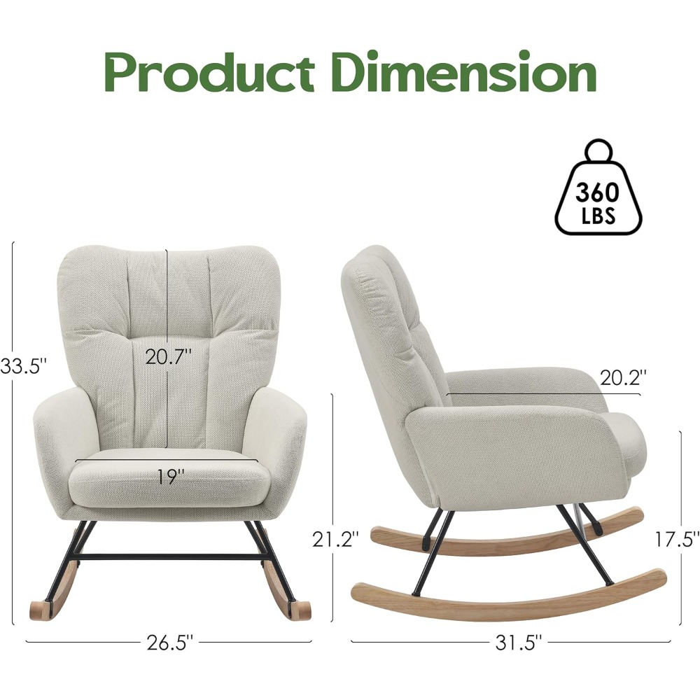 Rocking Chair Nursery, Teddy B - Baby Nursery Nurse recensione e prezzo