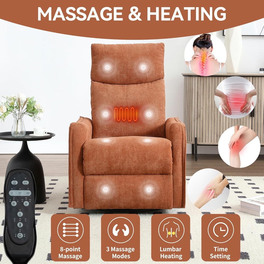 360 Swivel Rocking Recliner Ch - Rocking Chair Nursery recensione e prezzo