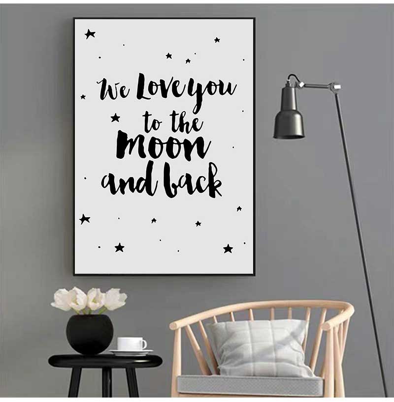 Sign Poster Stars Nursery Canv - Baby Nursery Picture Frames recensione e prezzo