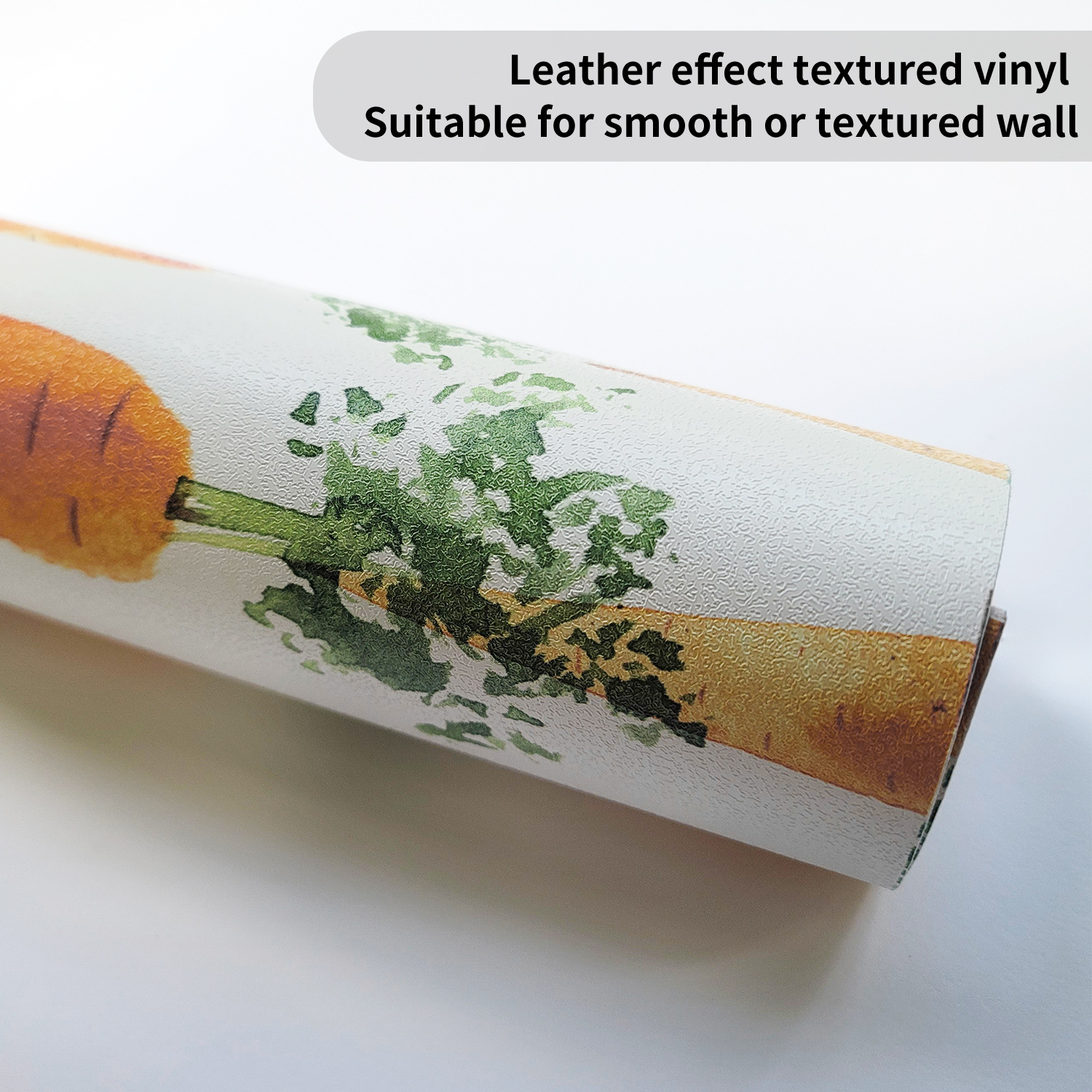 Cute Watercolor Carrots Wallpa - Baby Nursery Peel And Stick Wallpaper recensione e prezzo