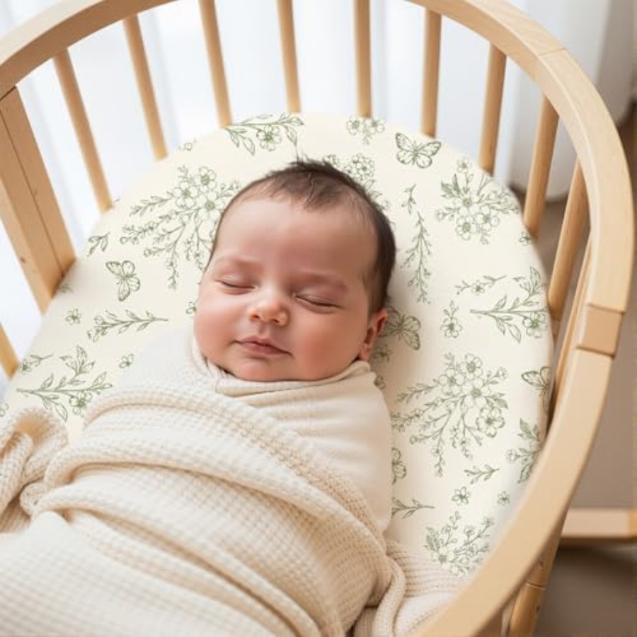 Baby Bassinet Sheets for Girls - Baby Mattress Waterproof recensione e prezzo