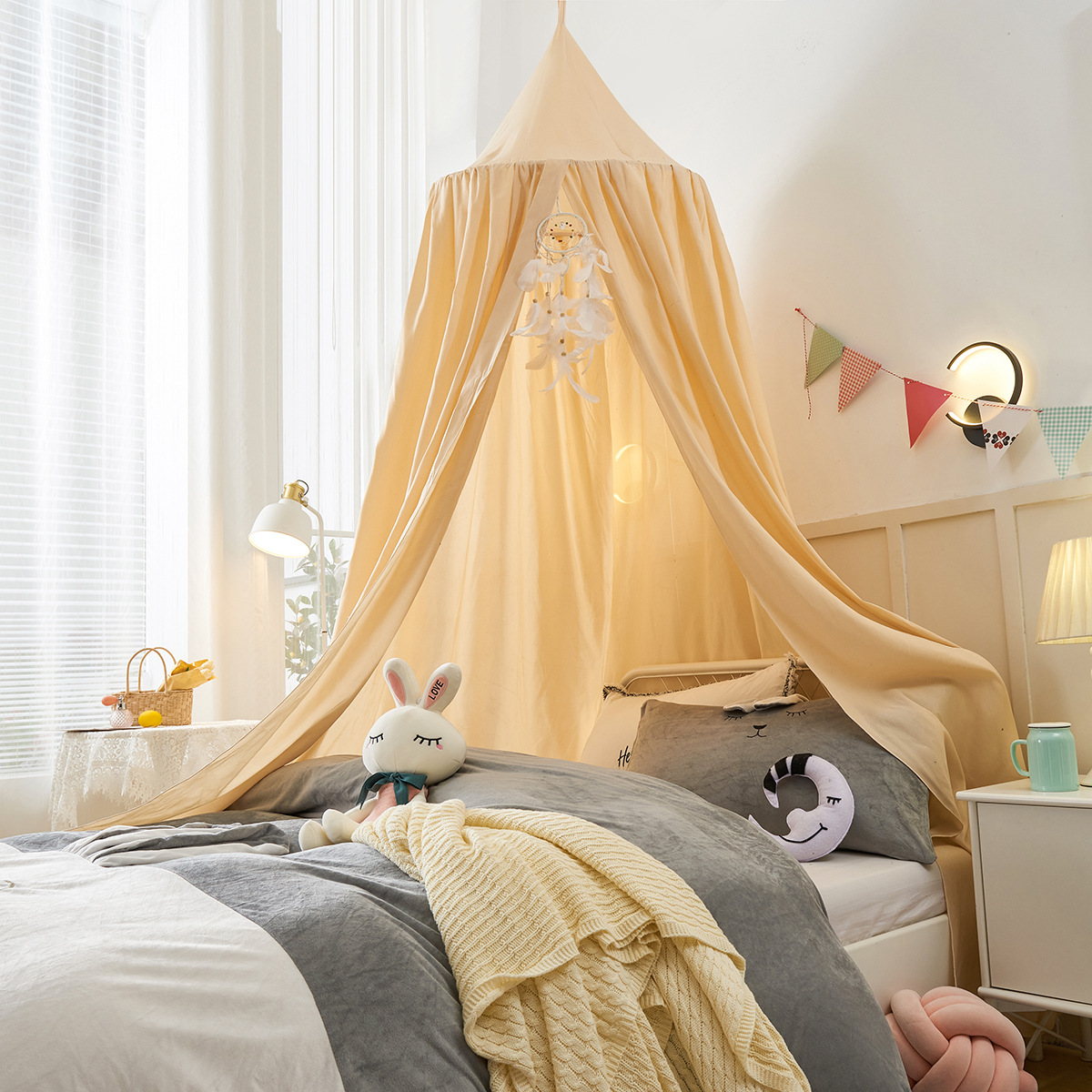 Kids Mosquito Net Baby Crib Cu - Baby Nursery Curtains recensione e prezzo