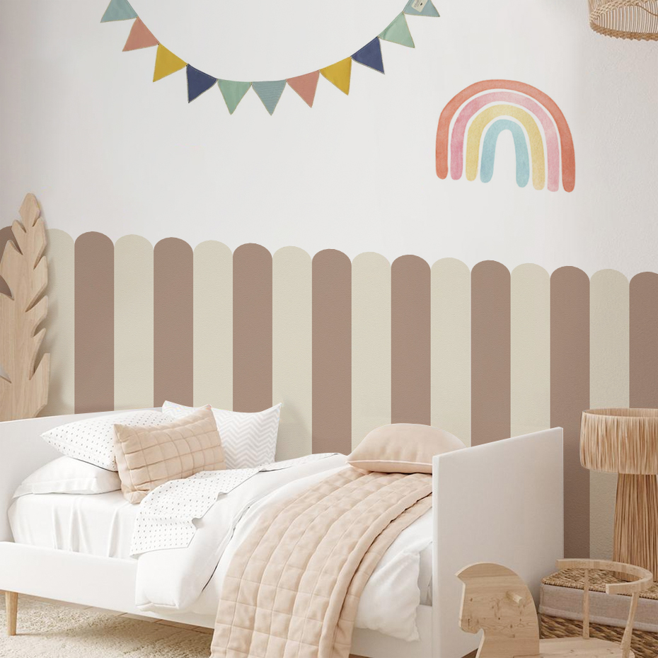 Multicolor Vertical Striped Ar - Baby Nursery Pictures recensione e prezzo