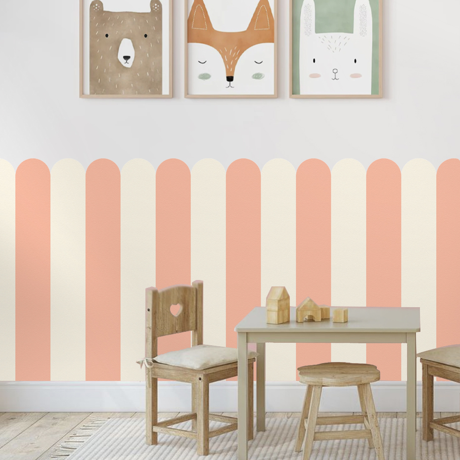 Multicolor Vertical Striped Ar - Baby Nursery Pictures recensione e prezzo