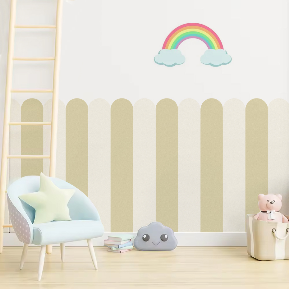 Multicolor Vertical Striped Ar - Baby Nursery Pictures recensione e prezzo