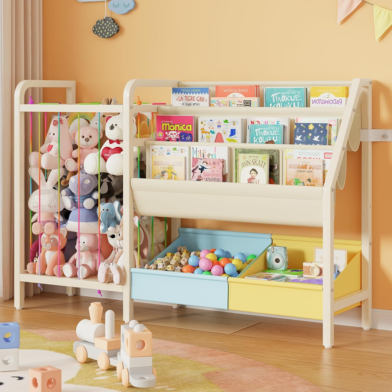 B5 Kids Bookshelf and Toy Stor - Baby Nursery Shelves recensione e prezzo