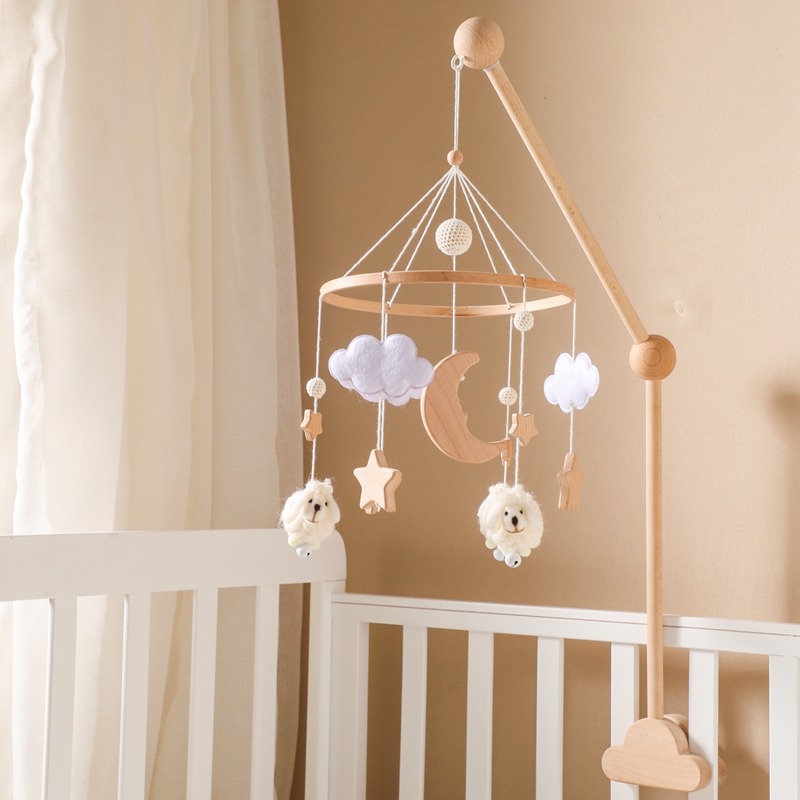 Wooden Baby Rattle Mobile 0-12 - Crib Mobile Musical recensione e prezzo